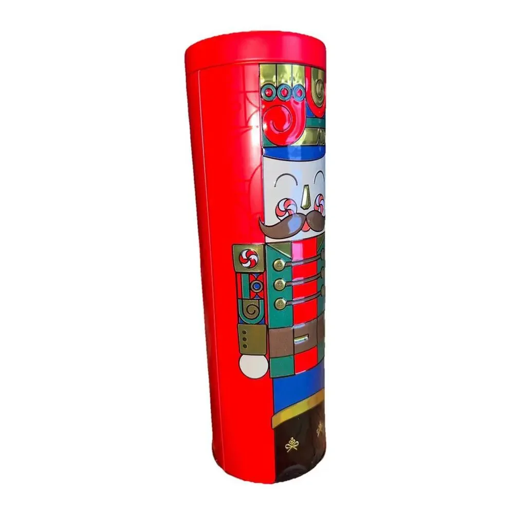 Bonnie & Pop‎ New York Red Nutcracker Christmas Tin 10.5
